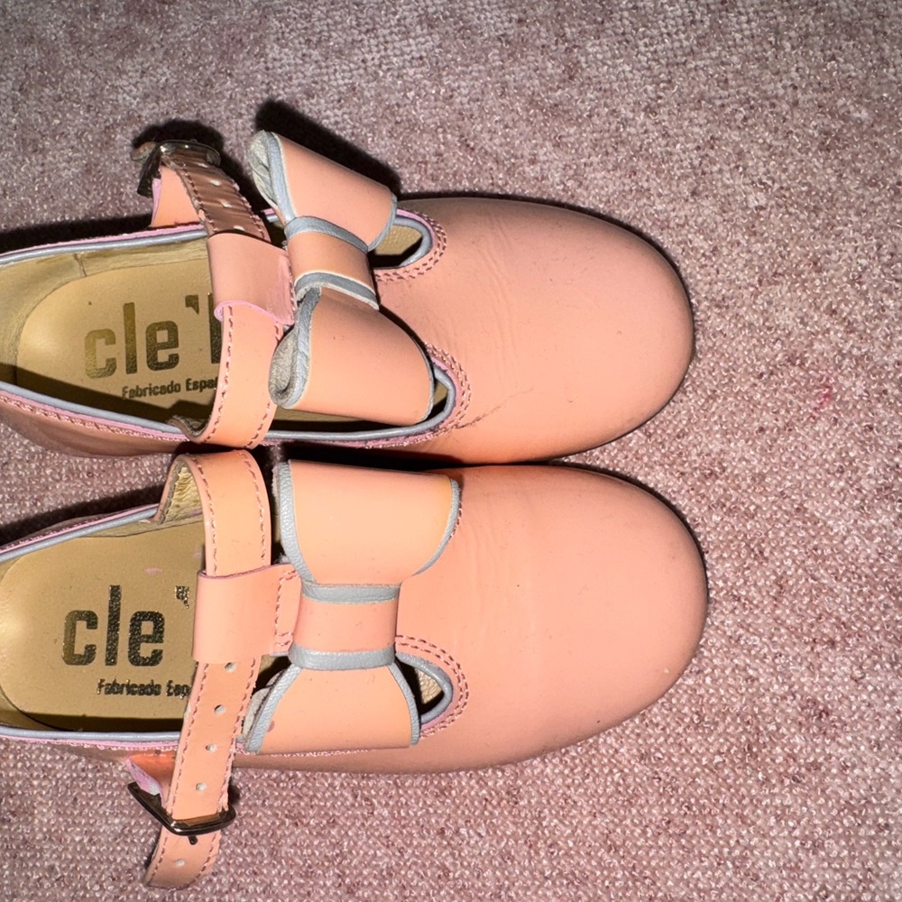 Peach Kids Shoes